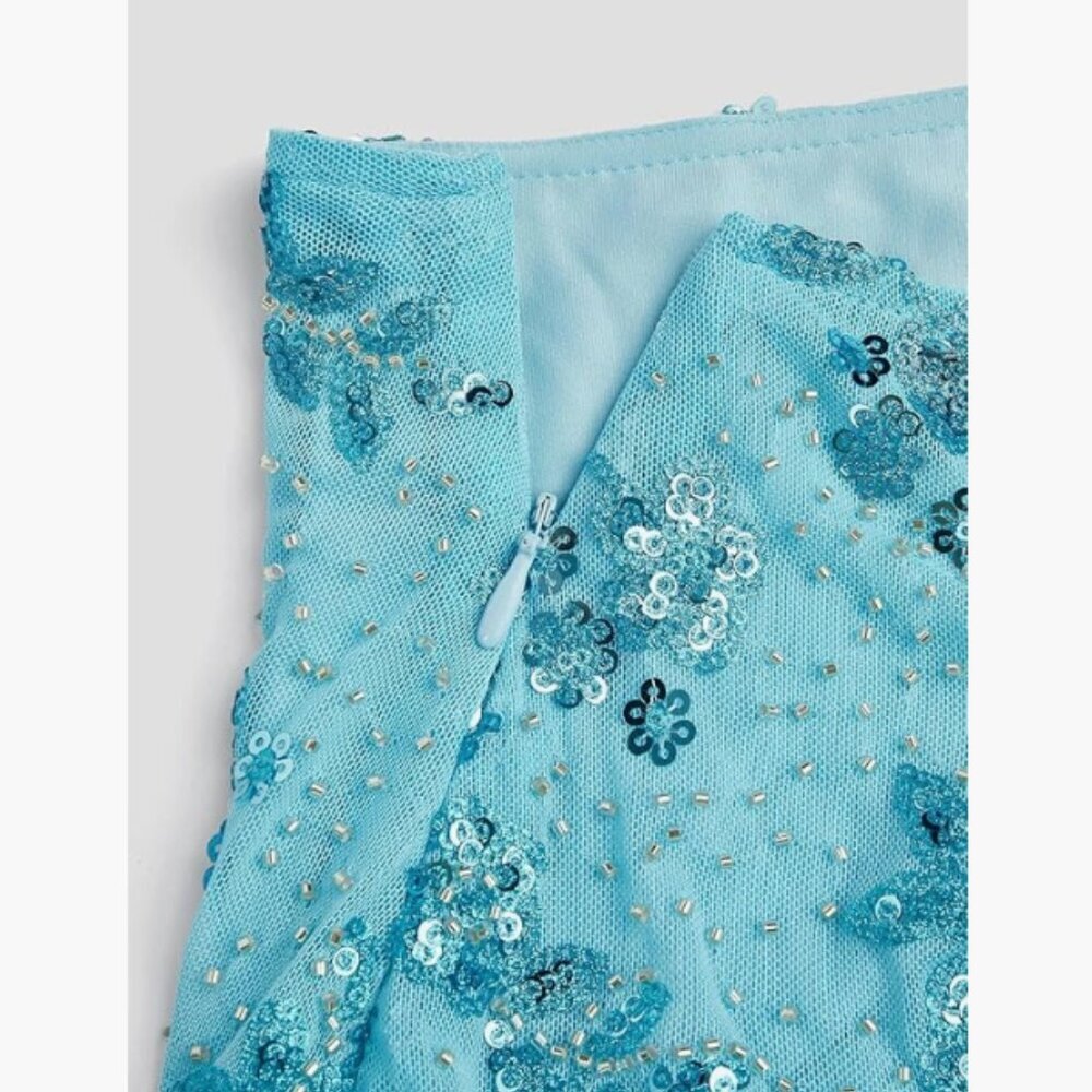 NWT Women's Sequin Skirt/Skort Size Large - Picture 3 of 6
